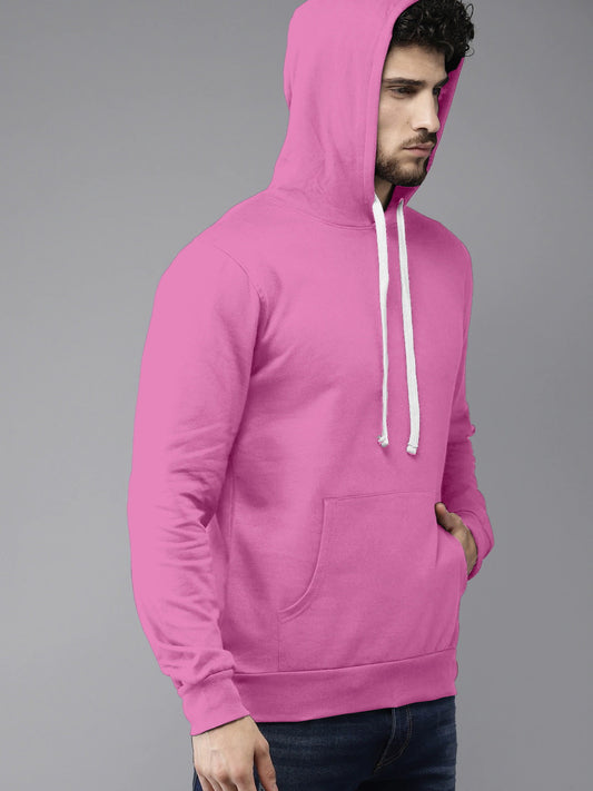 Pink Colour High Quality Premium Hoodie For Men Dropshipera