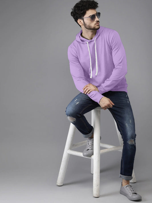 Purple Colour High Quality Premium Hoodie For Men Dropshipera